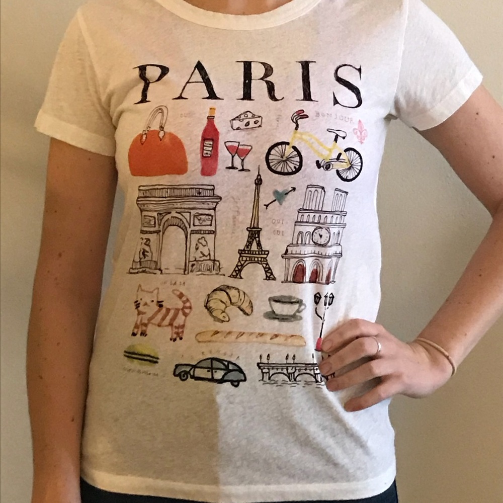 J Crew Graphic Tee